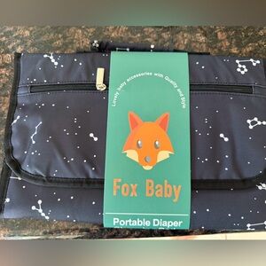 New Lil Fox Portable Diaper Changing Pad